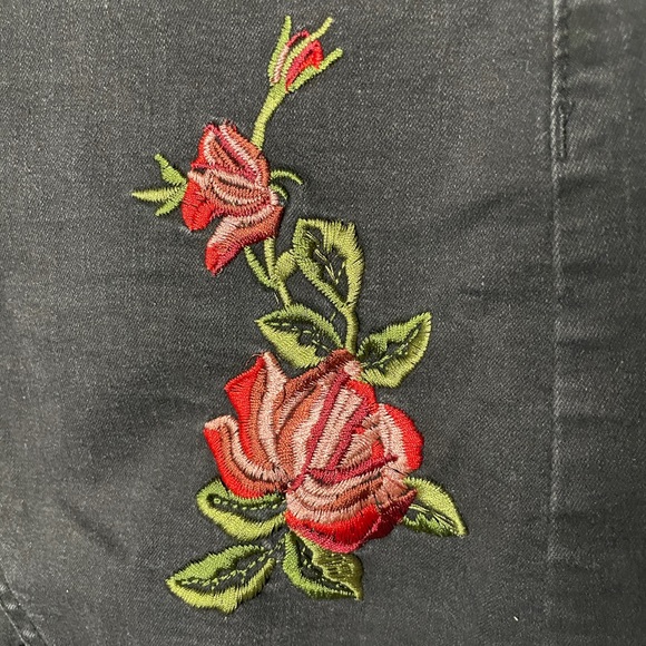 Jean skirt black - Picture 3 of 8